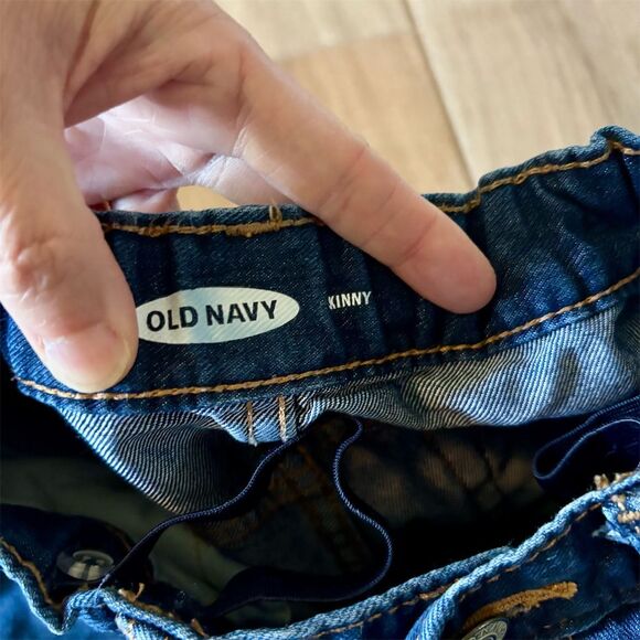 Old Navy Boys' Size 10 Blue Straight Jeans Built-In Tough Denim - Picture 6 of 7